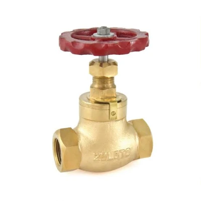 ZOLOTO Bronze Globe Steam Stop Valve (Screwed) (1041)